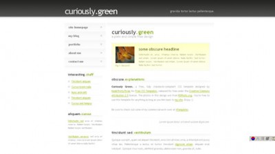 curiouslygreen